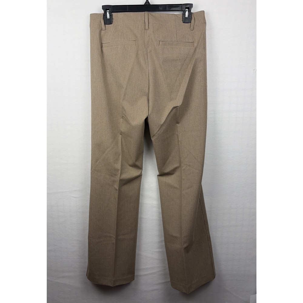 J Jill Pants Womens 8 Regular Straight Leg Mid Rise Zip Fly Stretch Casual Brown - Picture 5 of 7